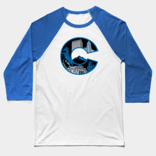 Colorado City Blue Baseball T-Shirt